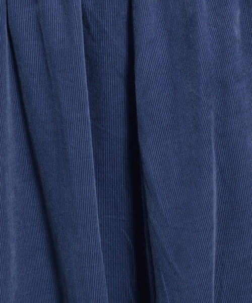 niko and...（ニコアンド）の「Tenderコールフレアマキシスカート（スカート・レディース・ブルー/ボルドー/モカ/アイボリー・MEDIUM/LARGE）」の9枚目の写真