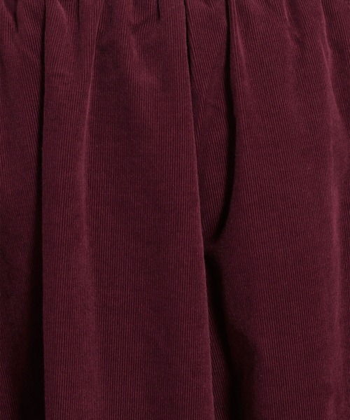 niko and...（ニコアンド）の「Tenderコールフレアマキシスカート（スカート・レディース・ブルー/ボルドー/モカ/アイボリー・MEDIUM/LARGE）」の14枚目の写真