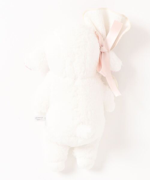 lien de famille （リヤンドファミーユ）の「シープボアぬいぐるみ（その他ベビー用品・キッズ・ベージュ/ライトブルー・FREE）」の3枚目の写真