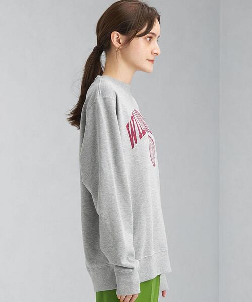 Champion（チャンピオン）の「【WEB限定】＜Champion(チャンピオン)＞ COLLEGIATE プルオーバー スウェット（スウェット・レディース・ホワイト/ダークブラウン/グレー・L）」の6枚目の写真