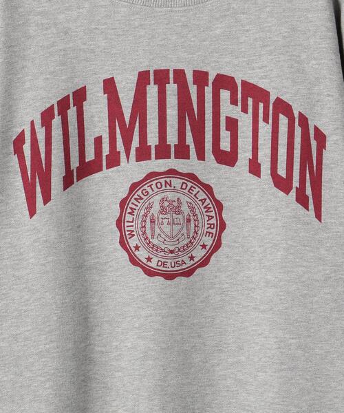 Champion（チャンピオン）の「【WEB限定】＜Champion(チャンピオン)＞ COLLEGIATE プルオーバー スウェット（スウェット・レディース・ホワイト/ダークブラウン/グレー・L）」の10枚目の写真