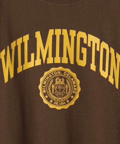 Champion（チャンピオン）の「【WEB限定】＜Champion(チャンピオン)＞ COLLEGIATE プルオーバー スウェット（スウェット・レディース・ホワイト/ダークブラウン/グレー・L）」の8枚目の写真