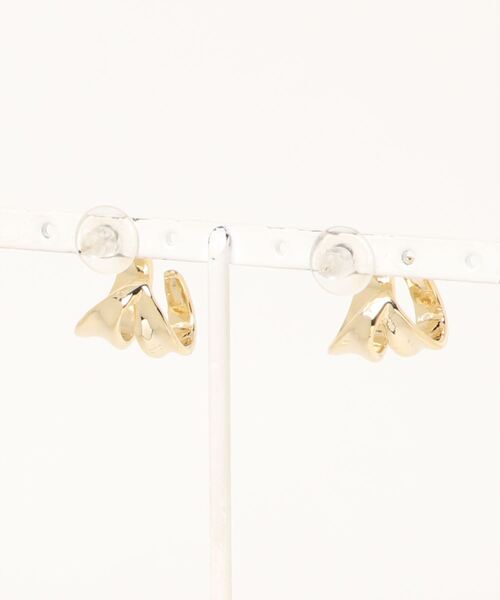 mou（モウ）の「【YNG】トルネードピアスチェーンイヤーカフセット（イヤーカフ・レディース・ゴールド/シルバー・FREE）」の6枚目の写真