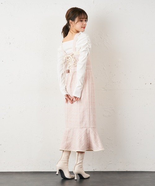 MIIA（ミーア）の「【WEB限定】ツィードマーメイドジャンスカ