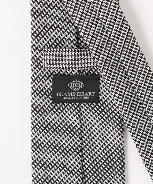 BEAMS HEART（ビームスハート）の「ウォッシャブル ハウンドトゥース ネクタイ（ネクタイ・メンズ・WHITE/GRAY/Beige/ブルー・ONE SIZE）」の8枚目の写真