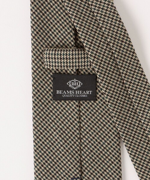 BEAMS HEART（ビームスハート）の「ウォッシャブル ハウンドトゥース ネクタイ（ネクタイ・メンズ・WHITE/GRAY/Beige/ブルー・ONE SIZE）」の12枚目の写真