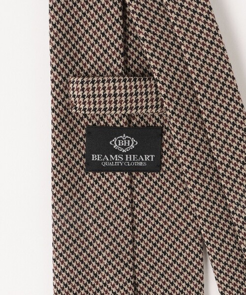 BEAMS HEART（ビームスハート）の「ウォッシャブル ハウンドトゥース ネクタイ（ネクタイ・メンズ・WHITE/GRAY/Beige/ブルー・ONE SIZE）」の15枚目の写真