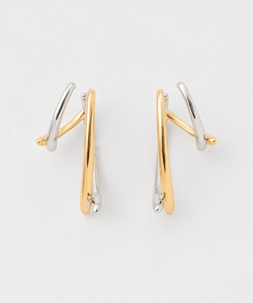 送料無料 正規品 ダブルイヤリング コンビカラー イヤリング Jouete ジュエッテ のファッション 買取 口コミ Arenatheatre Net