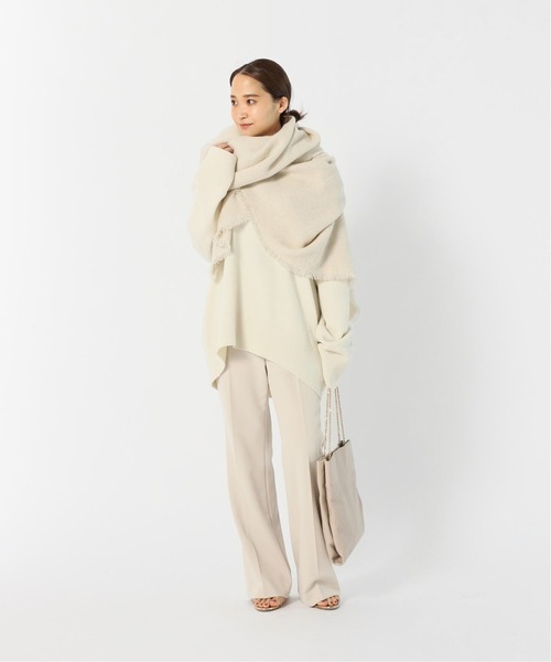 Deuxieme Classe（ドゥーズィエムクラス）の「イージーフレアパンツ(2wayカルゼ)（その他パンツ・レディース・ベージュ/ブラック・34/38/36）」の9枚目の写真