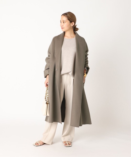 Deuxieme Classe（ドゥーズィエムクラス）の「イージーフレアパンツ(2wayカルゼ)（その他パンツ・レディース・ベージュ/ブラック・34/38/36）」の13枚目の写真