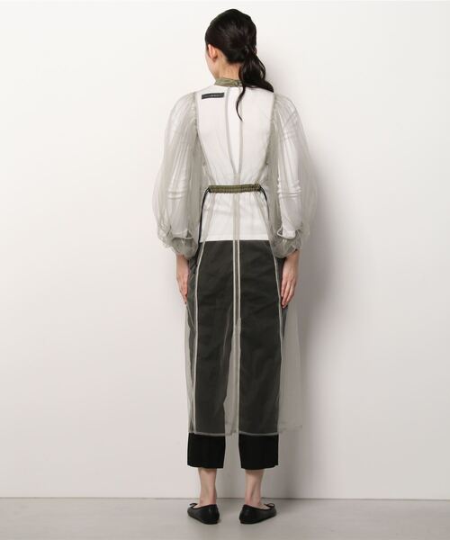 B'2nd（ビーセカンド）の「SHIROMA(シロマ) tulle dress（ワンピース・レディース・カーキ・FREE）」の2枚目の写真