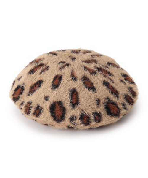 SHOO・LA・RUE(シューラルー)の「◆シャギーベレー(ハンチング/ベレー帽・キッズ・ベビーピンク/ベージュ系その他3/ベージュ系・99)」の2枚目の写真