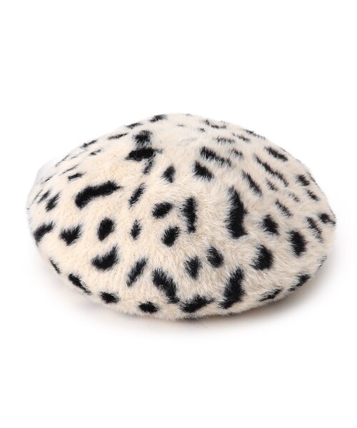 SHOO・LA・RUE(シューラルー)の「◆シャギーベレー(ハンチング/ベレー帽・キッズ・ベビーピンク/ベージュ系その他3/ベージュ系・99)」の5枚目の写真