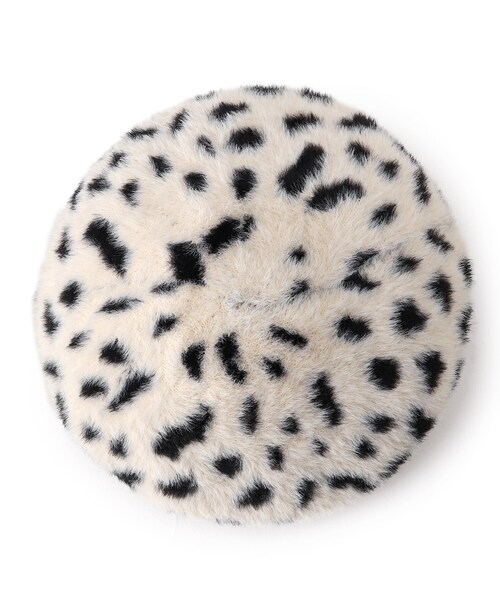 SHOO・LA・RUE(シューラルー)の「◆シャギーベレー(ハンチング/ベレー帽・キッズ・ベビーピンク/ベージュ系その他3/ベージュ系・99)」の7枚目の写真