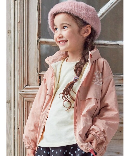 SHOO・LA・RUE(シューラルー)の「◆シャギーベレー(ハンチング/ベレー帽・キッズ・ベビーピンク/ベージュ系その他3/ベージュ系・99)」の10枚目の写真