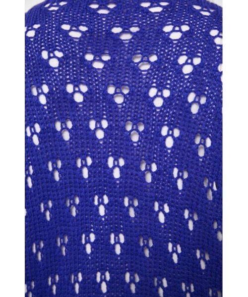 LAGUA GEM（ラグアジェム）の「HOLE LG KNIT TOPS（ニット/セーター・レディース・レッド/ブルー/ブラック・FREE）」の19枚目の写真