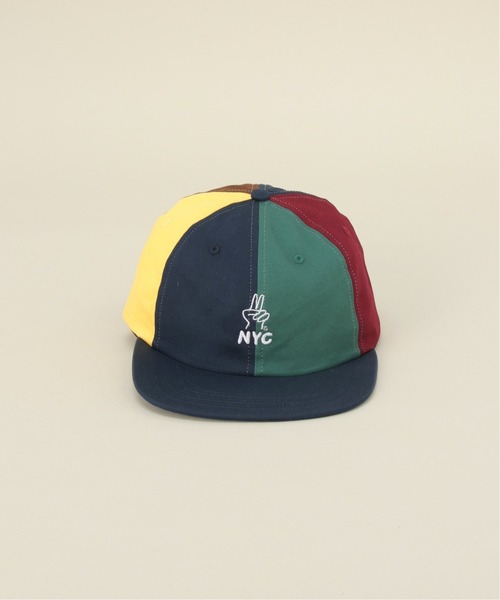 ONLY NY(オンリーニューヨーク)の「【ONLY NY / オンリーニューヨーク】Peace NYC Hat(キャップ・メンズ・ブラック/マルチ・FREE)」の7枚目の写真