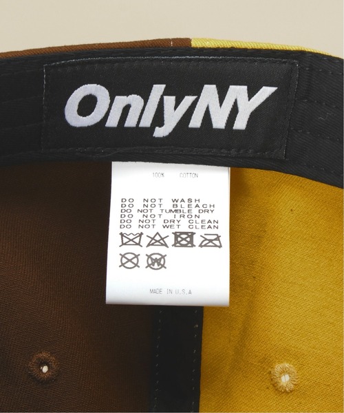 ONLY NY(オンリーニューヨーク)の「【ONLY NY / オンリーニューヨーク】Peace NYC Hat(キャップ・メンズ・ブラック/マルチ・FREE)」の11枚目の写真