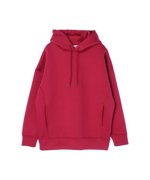 koe（コエ）の「ライトダンボールパーカー（パーカー・レディース・ライトベージュ/ピンク系その他2/ブルー/イエロー/ライトグレー/ブラック/グリーン/ピンク・S/L/XL/M）」の14枚目の写真