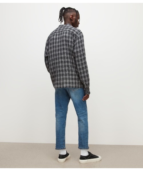 ALLSAINTS（オールセインツ）の「DEAN CROPPED SLIM JEANS, MID INDIGO | DEAN クロップド スリム ジーンズ, ミッド インディゴ（デニムパンツ・メンズ・インディゴブルー・30/28/32/31）」の10枚目の写真