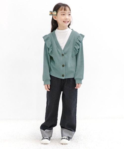 Bee des Bee（ビーデスビー）の「ニットカーディガン（ニット/セーター・キッズ・ブルー/グレー/ブラック・110cm/100cm/120cm/130cm/140cm/150cm）」の10枚目の写真