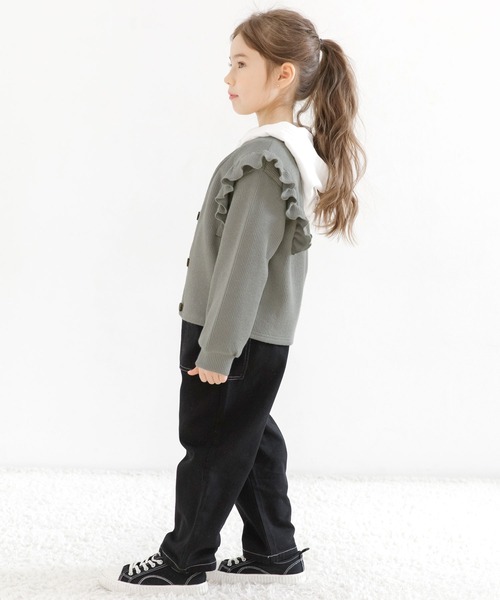 Bee des Bee（ビーデスビー）の「ニットカーディガン（ニット/セーター・キッズ・ブルー/グレー/ブラック・110cm/100cm/120cm/130cm/140cm/150cm）」の16枚目の写真