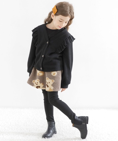 Bee des Bee（ビーデスビー）の「ニットカーディガン（ニット/セーター・キッズ・ブルー/グレー/ブラック・110cm/100cm/120cm/130cm/140cm/150cm）」の13枚目の写真