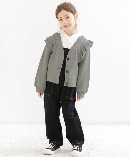 Bee des Bee（ビーデスビー）の「ニットカーディガン（ニット/セーター・キッズ・ブルー/グレー/ブラック・110cm/100cm/120cm/130cm/140cm/150cm）」の12枚目の写真