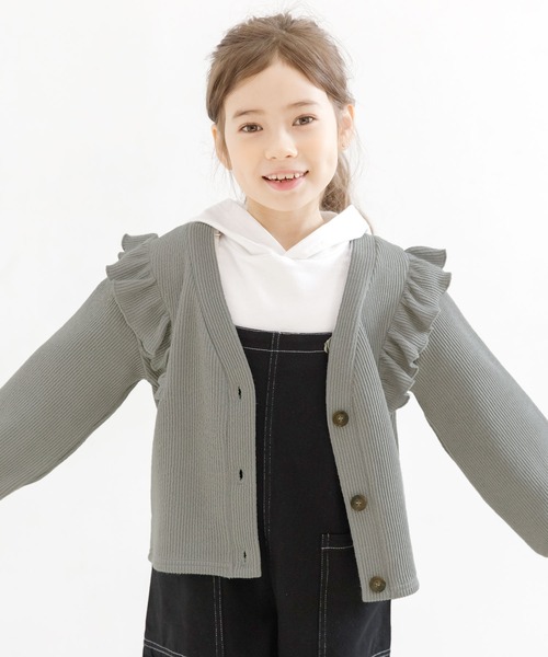 Bee des Bee（ビーデスビー）の「ニットカーディガン（ニット/セーター・キッズ・ブルー/グレー/ブラック・110cm/100cm/120cm/130cm/140cm/150cm）」の11枚目の写真