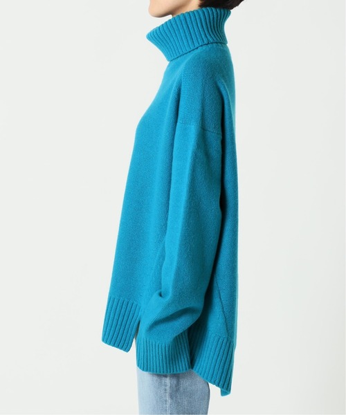 FRAMeWORK（フレームワーク）の「ウールカシミヤ タートルロングプル