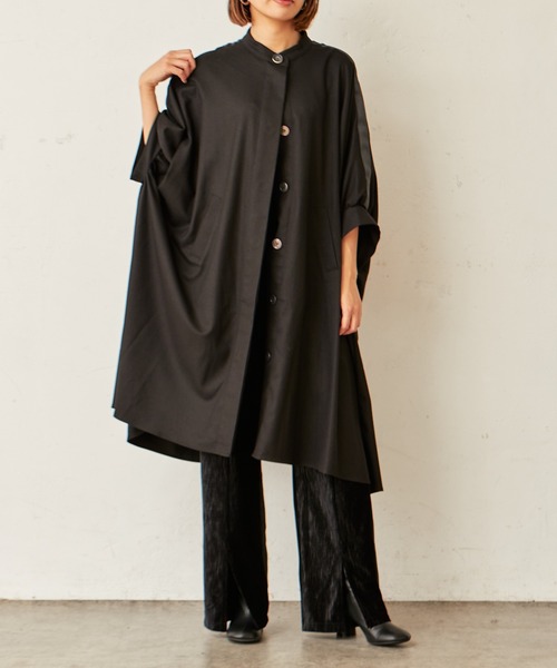 Lui's(ルイス)の「楊柳ベロアスリットワイドパンツ(その他パンツ・レディース・ブラック/パープル・FREE)」の9枚目の写真