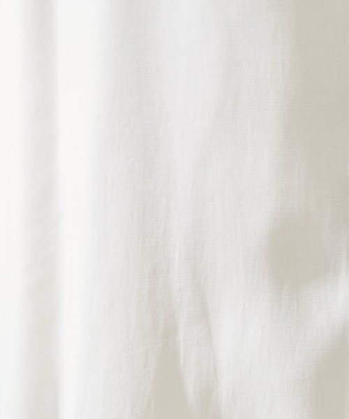 SHENERY（シーナリー）の「ヨーク切替ロングシャツワンピース（ワンピース・レディース・ネイビー/オフホワイト/ベージュ・FREE）」の8枚目の写真