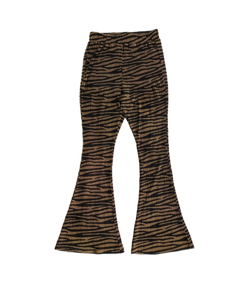 Avvenente（アベネンテ）の「【Avvenente】ゼブラ柄プリーツフレアパンツ（その他パンツ・レディース・ダークグリーン/ブラウン/アイボリー・FREE）」の11枚目の写真