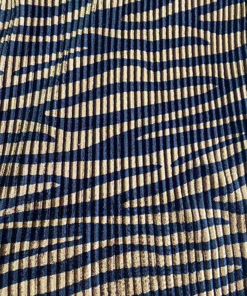 Avvenente（アベネンテ）の「【Avvenente】ゼブラ柄プリーツフレアパンツ（その他パンツ・レディース・ダークグリーン/ブラウン/アイボリー・FREE）」の17枚目の写真