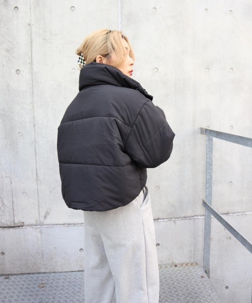 FIG&VIPER（フィグアンドバイパー）の「中綿ショートJK（その他アウター・レディース・ブラック/ベージュ/グリーン・FREE）」の13枚目の写真