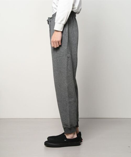 MANASTASH（マナスタッシュ）の「MANASTASH/マナスタッシュ　WOOLLY SWEAT PANTS ウーリースウェットパンツ 7116107（スウェットパンツ・メンズ・ブラック/グレー・MEDIUM/LARGE）」の4枚目の写真
