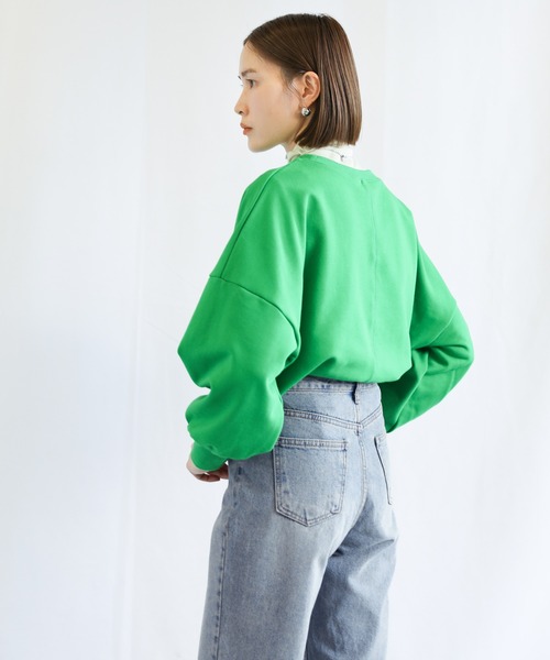 select MOCA(セレクトモカ)の「ビンテージストレートデニムパンツ(デニムパンツ・レディース・ライトインディゴブルー・SMALL/MEDIUM/LARGE)」の7枚目の写真