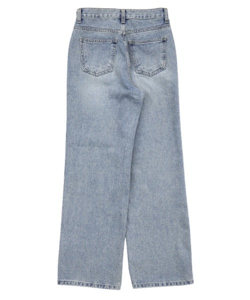 select MOCA(セレクトモカ)の「ビンテージストレートデニムパンツ(デニムパンツ・レディース・ライトインディゴブルー・SMALL/MEDIUM/LARGE)」の15枚目の写真