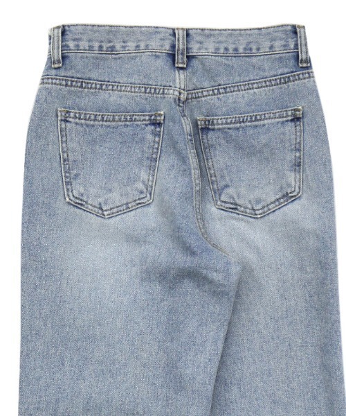 select MOCA(セレクトモカ)の「ビンテージストレートデニムパンツ(デニムパンツ・レディース・ライトインディゴブルー・SMALL/MEDIUM/LARGE)」の18枚目の写真