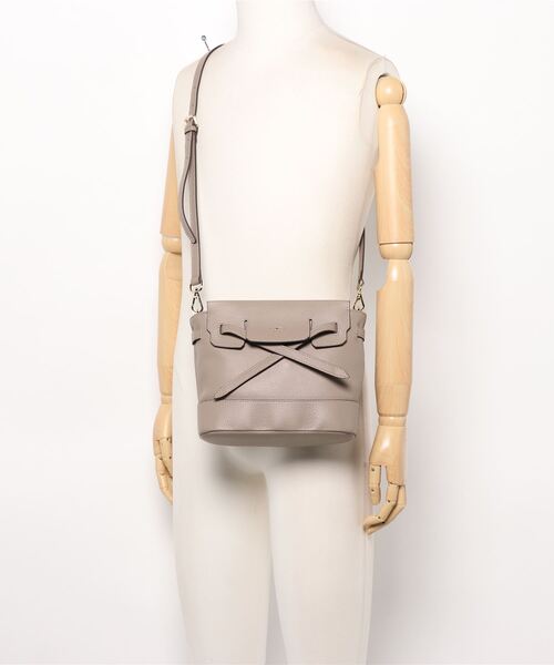 LOWELL things（ロウェル　シングス）の「Legacy/ﾚｻﾞｰﾐﾆｼｮﾙﾀﾞｰ（ショルダーバッグ・レディース・ブラック/グレー/アイボリー/ダークベージュ/グリーン・フリー）」の6枚目の写真