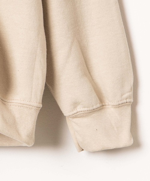 WEGO（ウィゴー）の「WEGO/カレッジロゴプルパーカ（パーカー・メンズ・ベージュ/ブラック/ライトピンク/ホワイト/ロイヤルブルー/パープル・LARGE/MEDIUM/X-LARGE）」の9枚目の写真