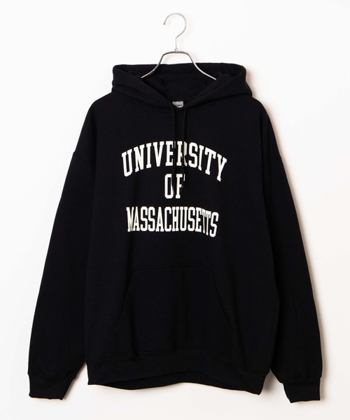 WEGO（ウィゴー）の「WEGO/カレッジロゴプルパーカ（パーカー・メンズ・ベージュ/ブラック/ライトピンク/ホワイト/ロイヤルブルー/パープル・LARGE/MEDIUM/X-LARGE）」の14枚目の写真