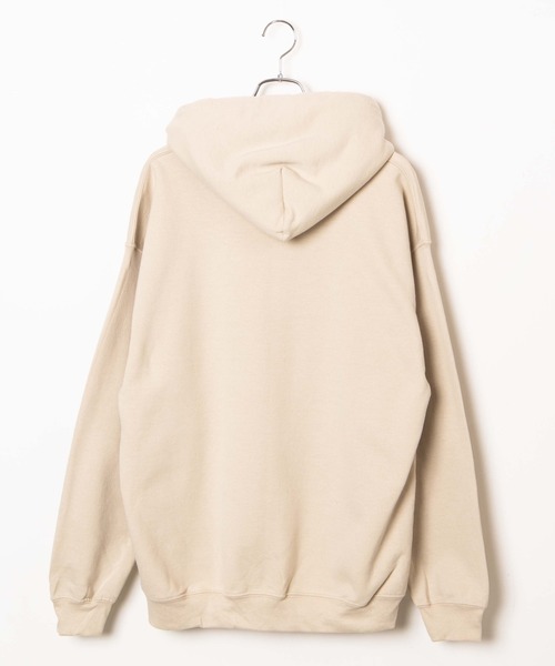 WEGO（ウィゴー）の「WEGO/カレッジロゴプルパーカ（パーカー・メンズ・ベージュ/ブラック/ライトピンク/ホワイト/ロイヤルブルー/パープル・LARGE/MEDIUM/X-LARGE）」の16枚目の写真