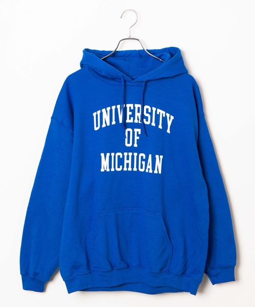 WEGO（ウィゴー）の「WEGO/カレッジロゴプルパーカ（パーカー・メンズ・ベージュ/ブラック/ライトピンク/ホワイト/ロイヤルブルー/パープル・LARGE/MEDIUM/X-LARGE）」の17枚目の写真