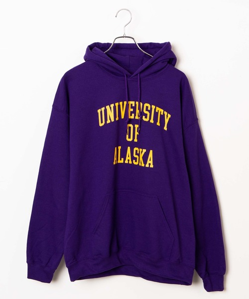 WEGO（ウィゴー）の「WEGO/カレッジロゴプルパーカ（パーカー・メンズ・ベージュ/ブラック/ライトピンク/ホワイト/ロイヤルブルー/パープル・LARGE/MEDIUM/X-LARGE）」の18枚目の写真