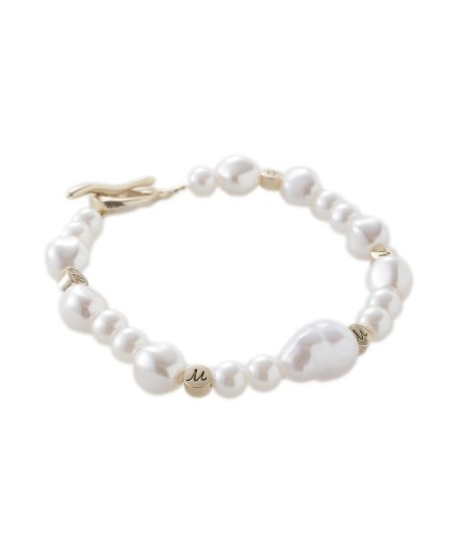 Mila Owen(ミラオーウェン)の「MIXパールブレス(ブレスレット・レディース・シルバー/ゴールド・FREE)」の3枚目の写真