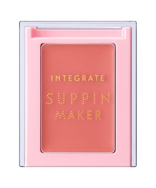 INTEGRATE（インテグレート）の「インテグレート　すっぴんメイカー　チーク＆リップ（口紅/リップティント/グロス・レディース・BE321　ヌーディーピーチ/PK322　ヌーディーチェリー・ﾌﾘ-）」の2枚目の写真