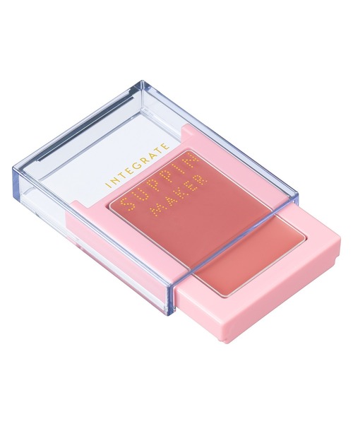 INTEGRATE（インテグレート）の「インテグレート　すっぴんメイカー　チーク＆リップ（口紅/リップティント/グロス・レディース・BE321　ヌーディーピーチ/PK322　ヌーディーチェリー・ﾌﾘ-）」の4枚目の写真