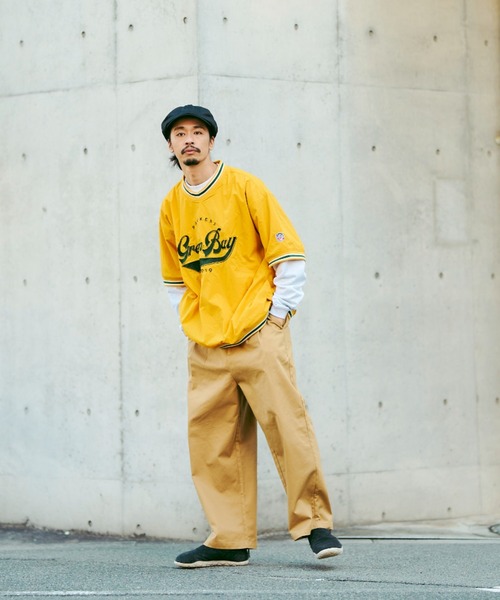 NFL（ナショナルフットボールリーグ ）の「NFLラインリブ半袖布帛プル