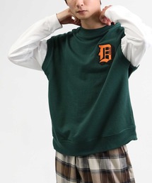 BACK NUMBER | 【BACK NUMBER】フェイクレイヤードベスト(スウェット)